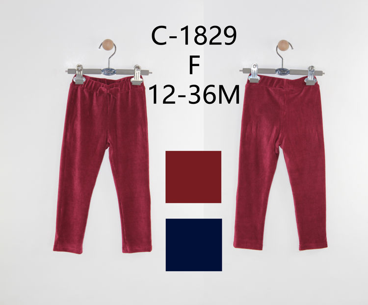 Picture of C1829- GIRLS CODUROY FEEL LEGGINGS/PANTS 12M-3/4 YEARS